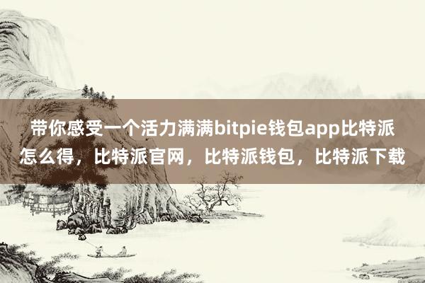 带你感受一个活力满满bitpie钱包app比特派怎么得，比特派官网，比特派钱包，比特派下载