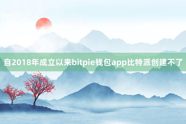 自2018年成立以来bitpie钱包app比特派创建不了