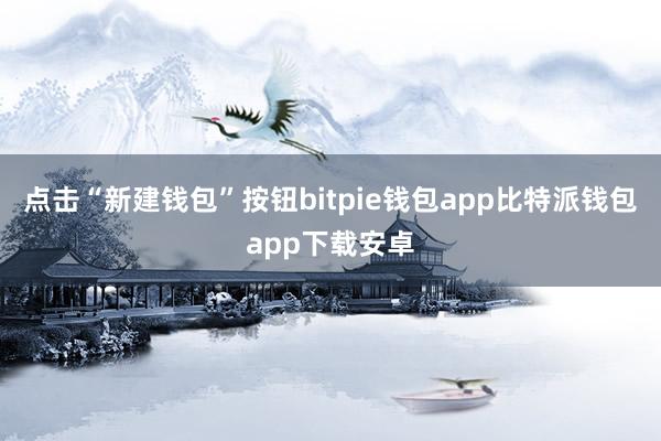 点击“新建钱包”按钮bitpie钱包app比特派钱包app下载安卓