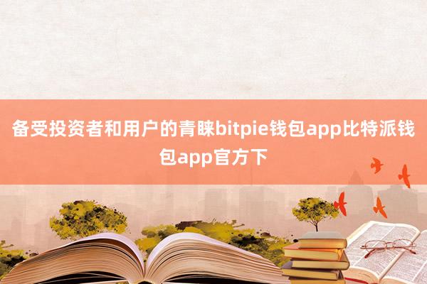 备受投资者和用户的青睐bitpie钱包app比特派钱包app官方下