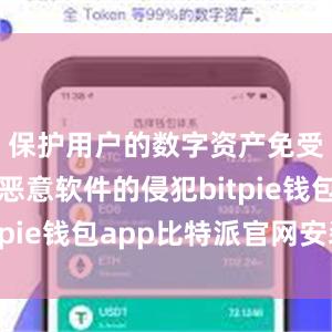 保护用户的数字资产免受黑客和恶意软件的侵犯bitpie钱包app比特派官网安装