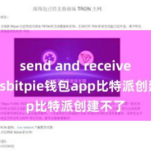 send and receive fundsbitpie钱包app比特派创建不了