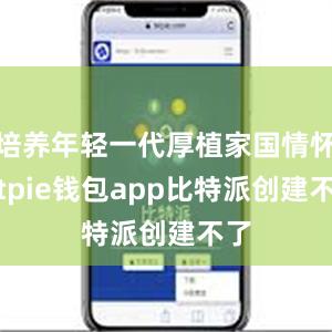 培养年轻一代厚植家国情怀bitpie钱包app比特派创建不了