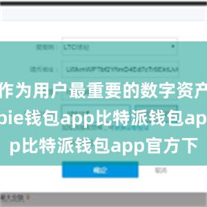 作为用户最重要的数字资产之一bitpie钱包app比特派钱包app官方下